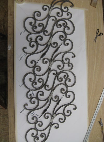 Decorative Metal Railing #503